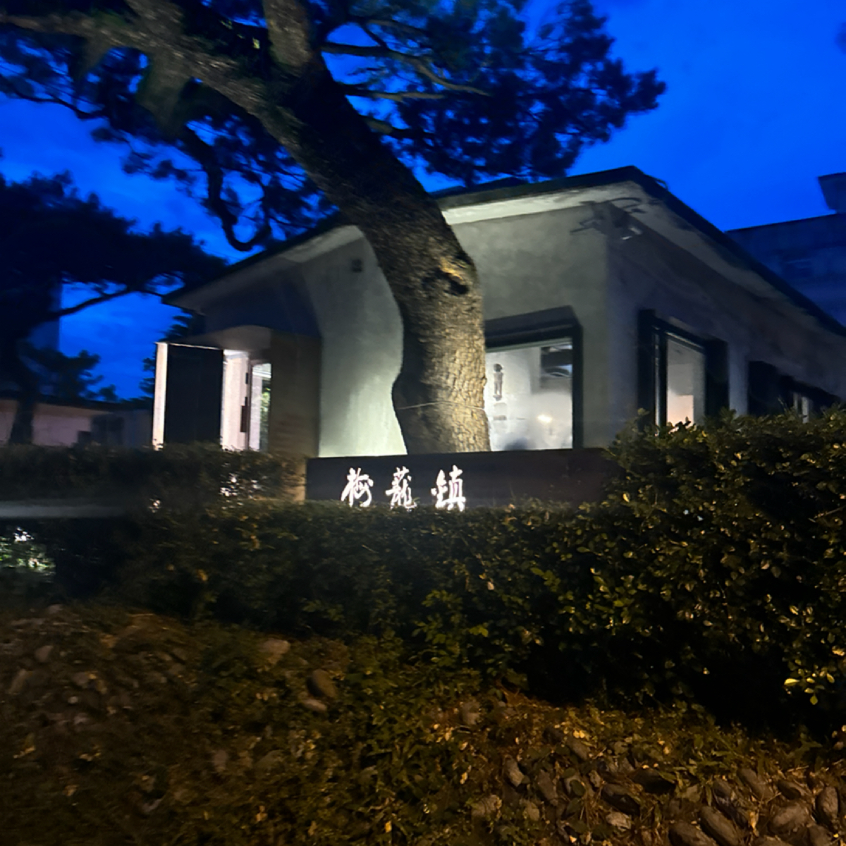 梅蘢鎮 の雰囲気の写真：門口夜景 by食、動、健康 