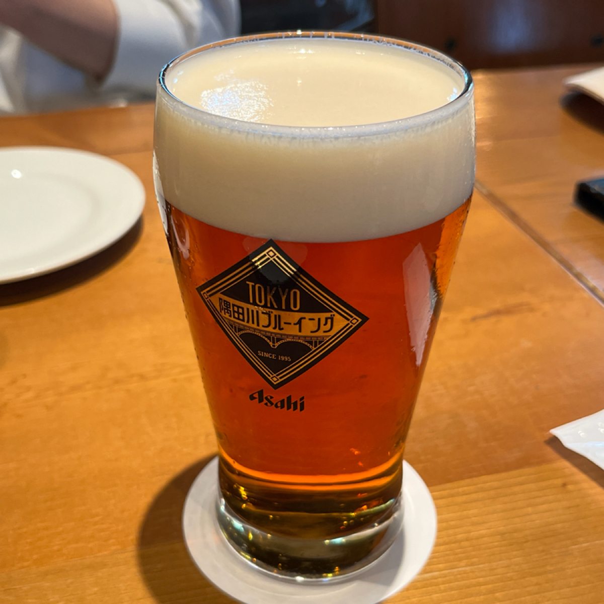 Meal image of TOKYO隅田川ブルーイング: Pale Ale 麥味濃郁，沒有 IPA 的果香味，另一半還蠻愛的 shot by 阿官