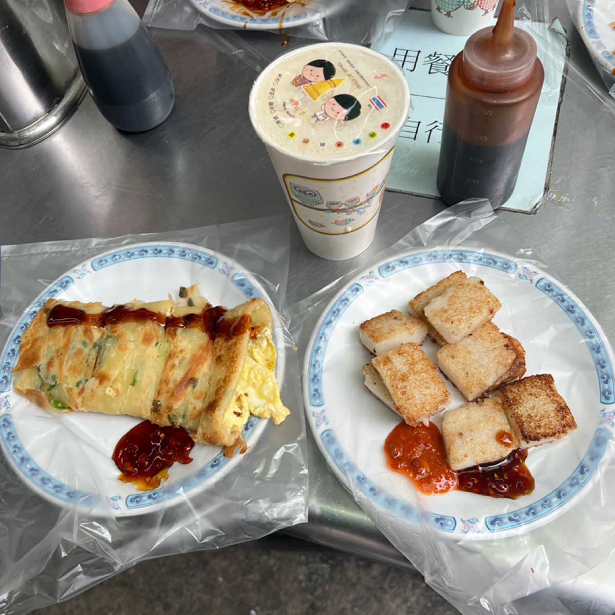 Meal image of 上海蛋餅豆漿大王 總店: 一套 shot by 動吃動吃動吃