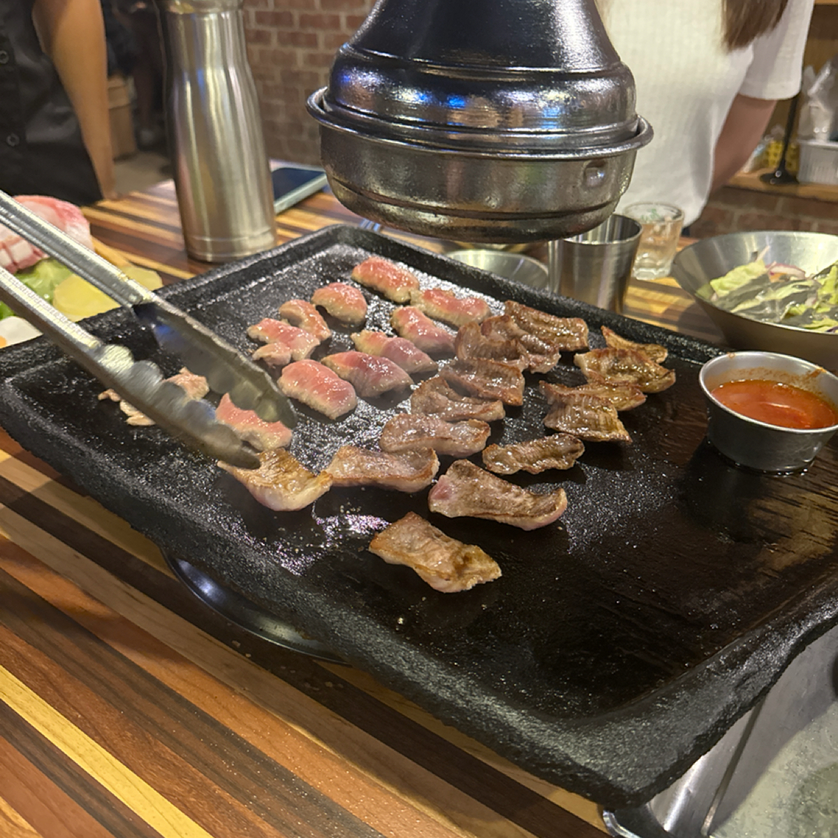 Meal image of 咚咚家韓式豬肉: 有人幫烤非常好 shot by 飲料王