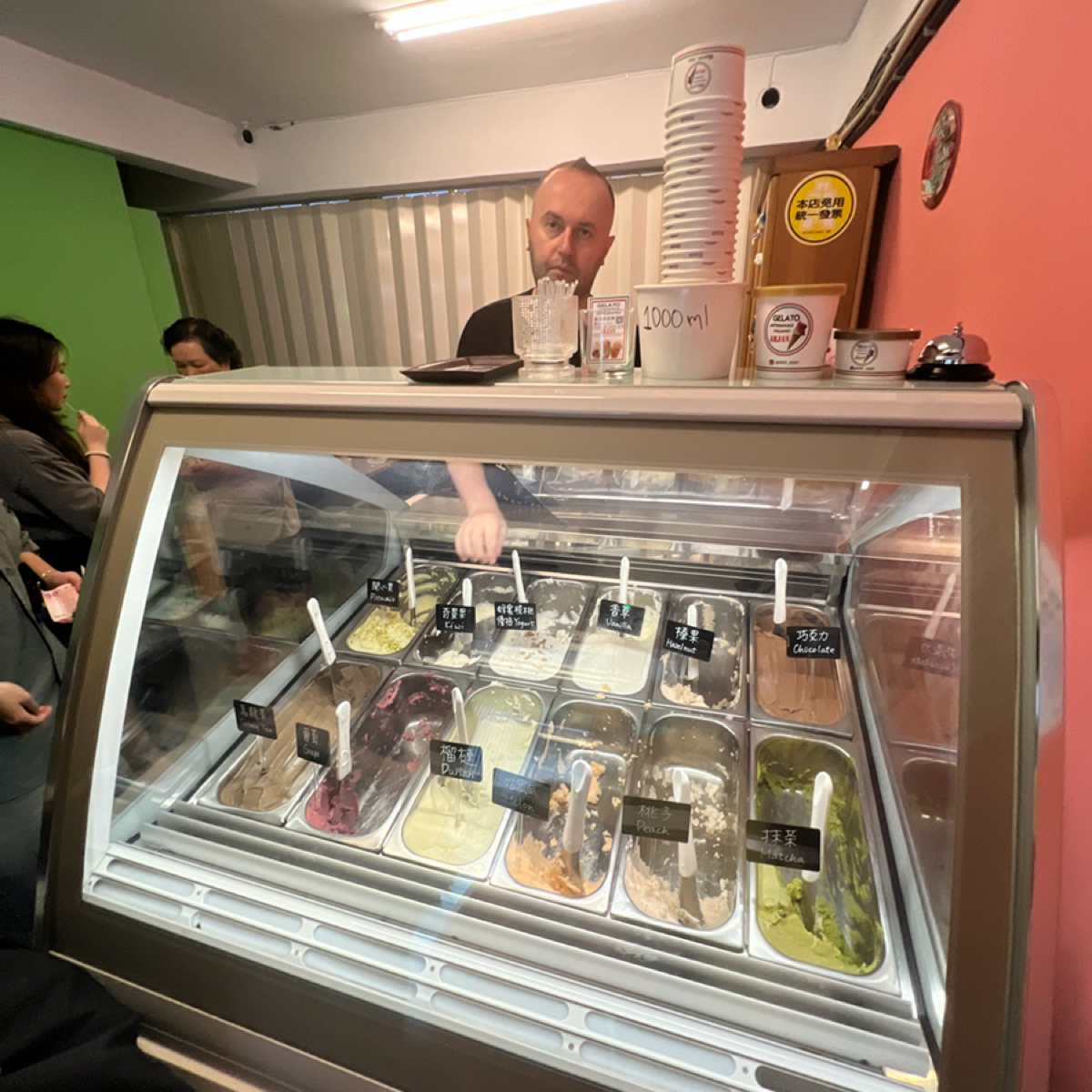 阿洋義式冰淇淋 GELATO ARJAN 的外觀氛圍圖片：老闆 由動吃動吃動吃 拍攝