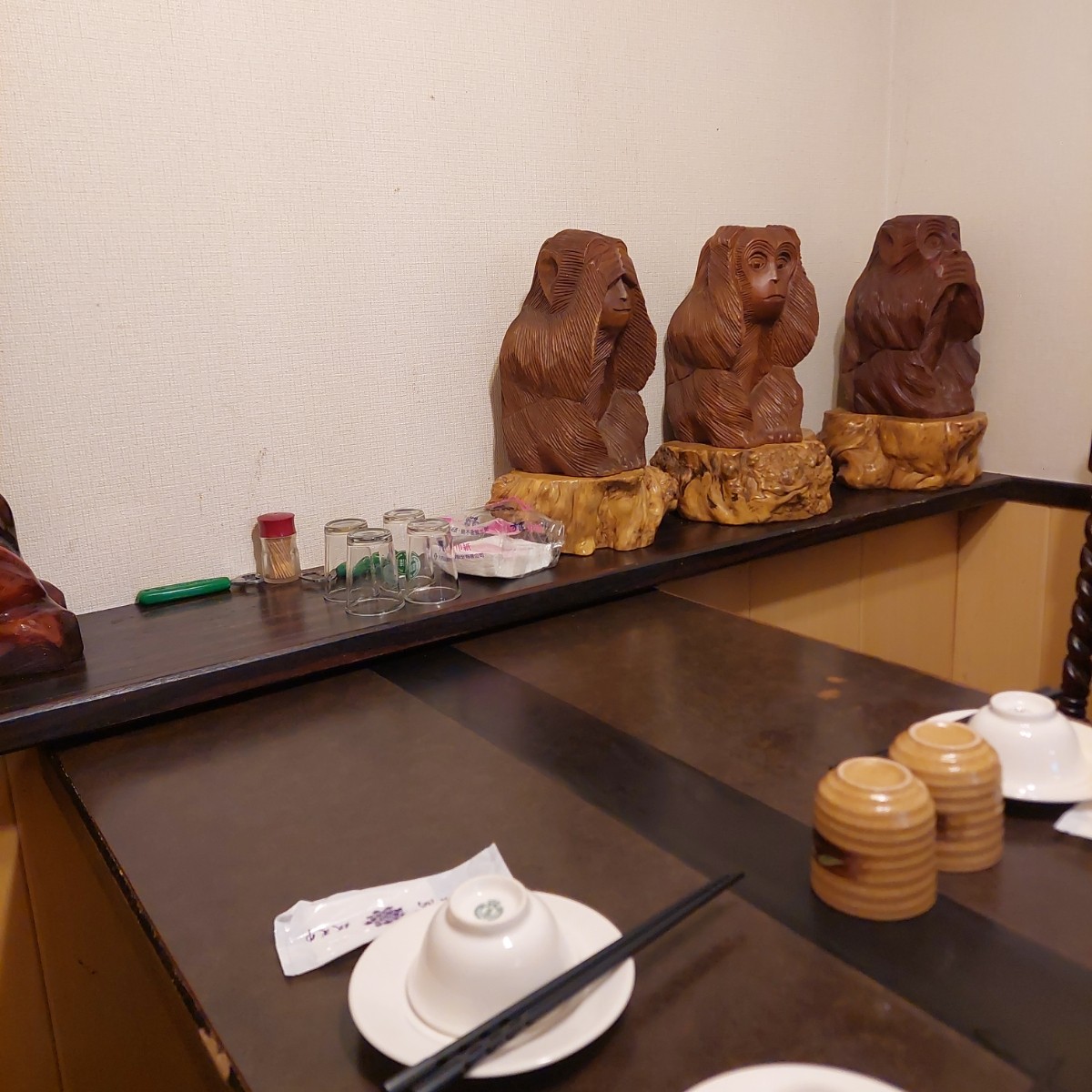 石庭客家小館 の雰囲気の写真：包廂一隅 by永遠的新手 
