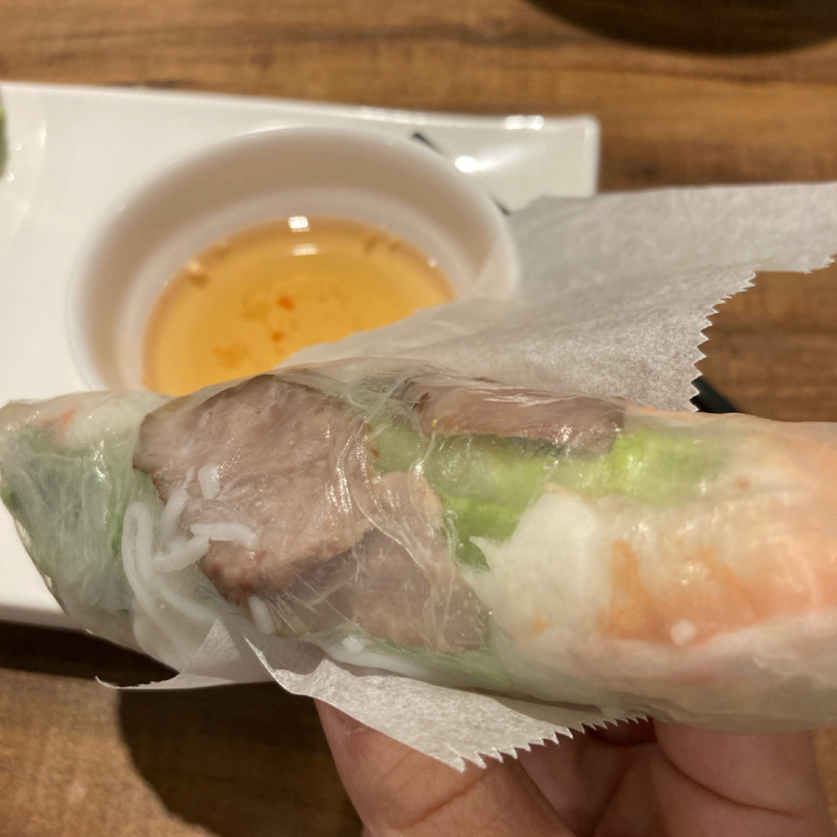 Meal image of 澄越越南河粉: 生春捲$80 shot by 小蛙