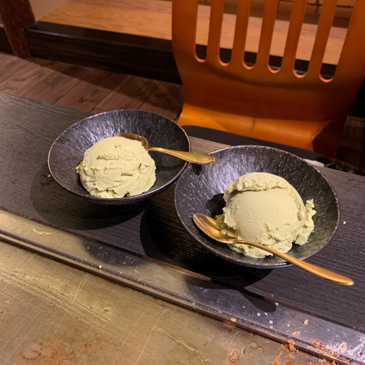 Meal image of 粉もん處 光圀 裏なんば店: ピスタチオアイス shot by shoko