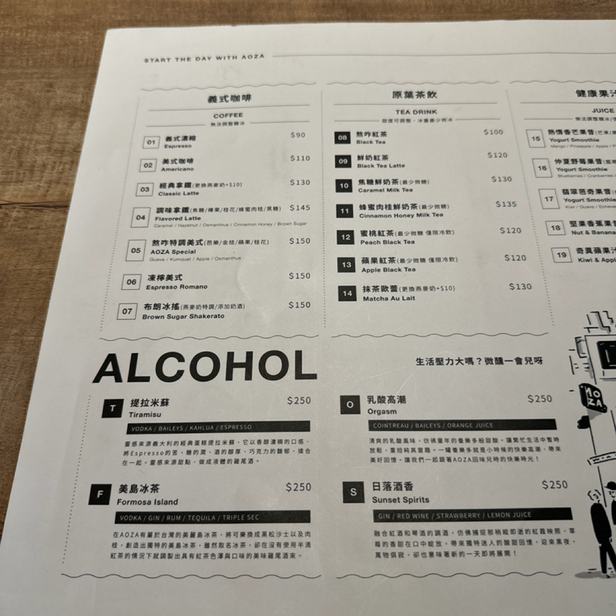Menu image of AOZA熬咋:  shot by 安蕎