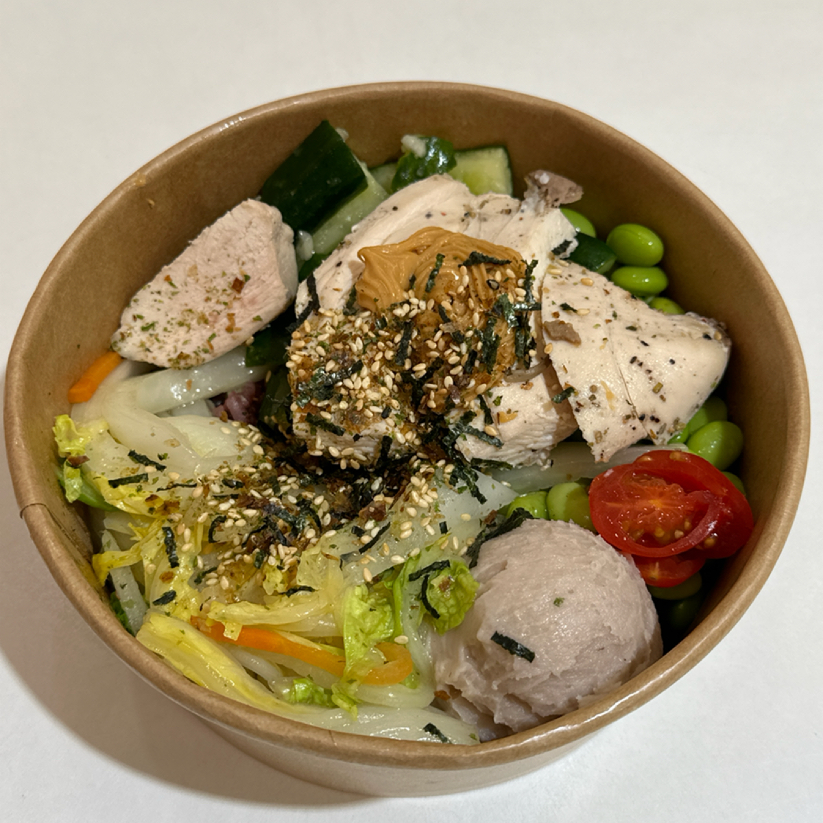 金沐子健康餐盒 のレストランの写真：雞胸肉菲力餐盒130元 擺的超漂亮 by克里斯 