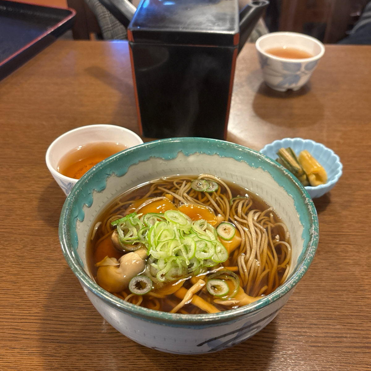 Meal image of そば処 おっこと亭: 熱的野菇蕎麥麵 shot by 秋桑