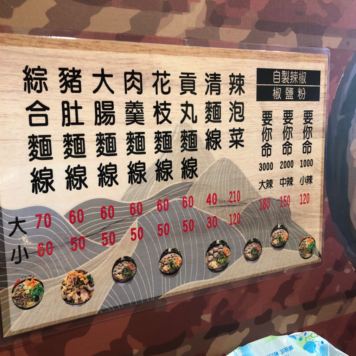 Menu image of 七號麵線 羅東店:  shot by 叔本華
