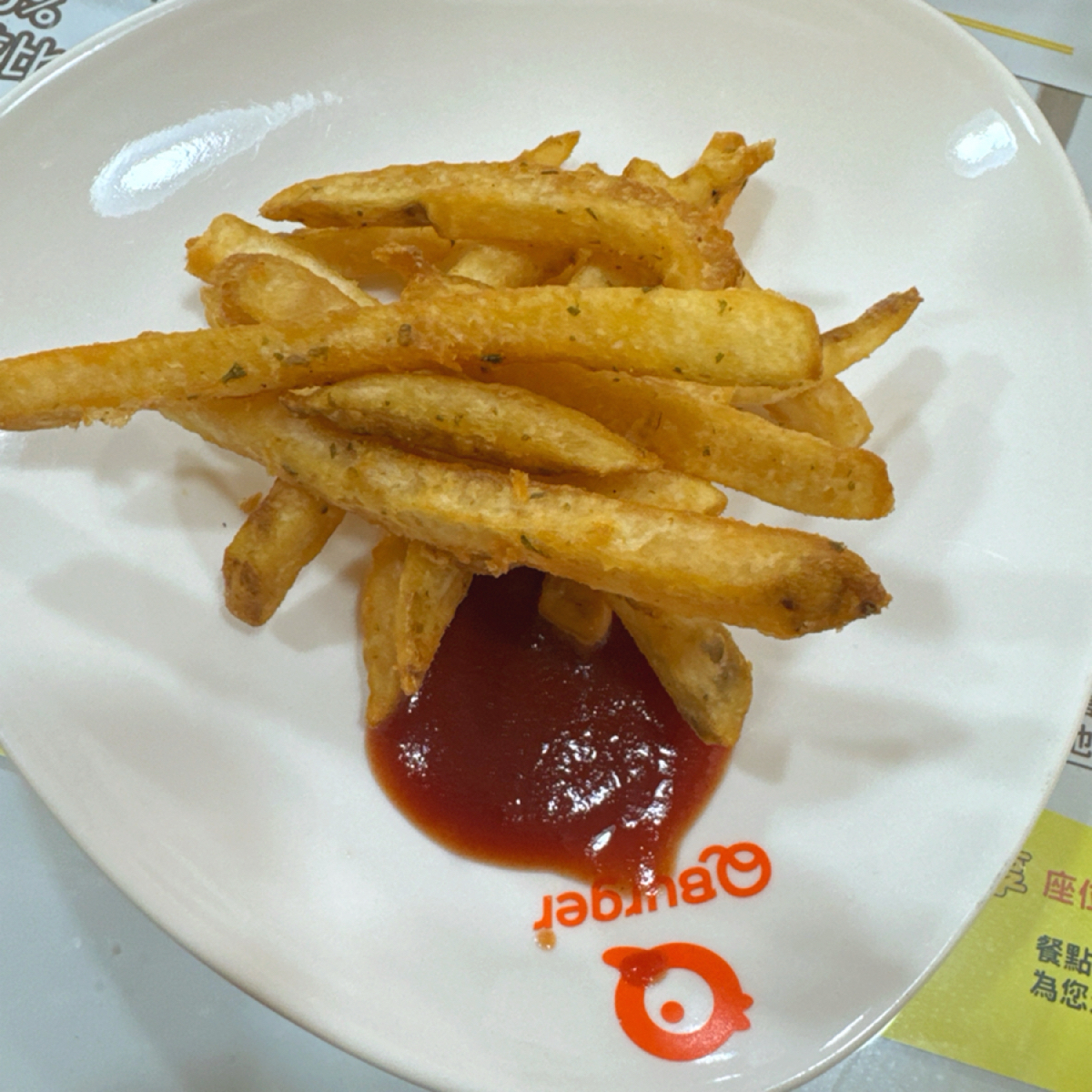 Meal image of Qburger: 附餐薯條 shot by 跟著小胖吃胖胖