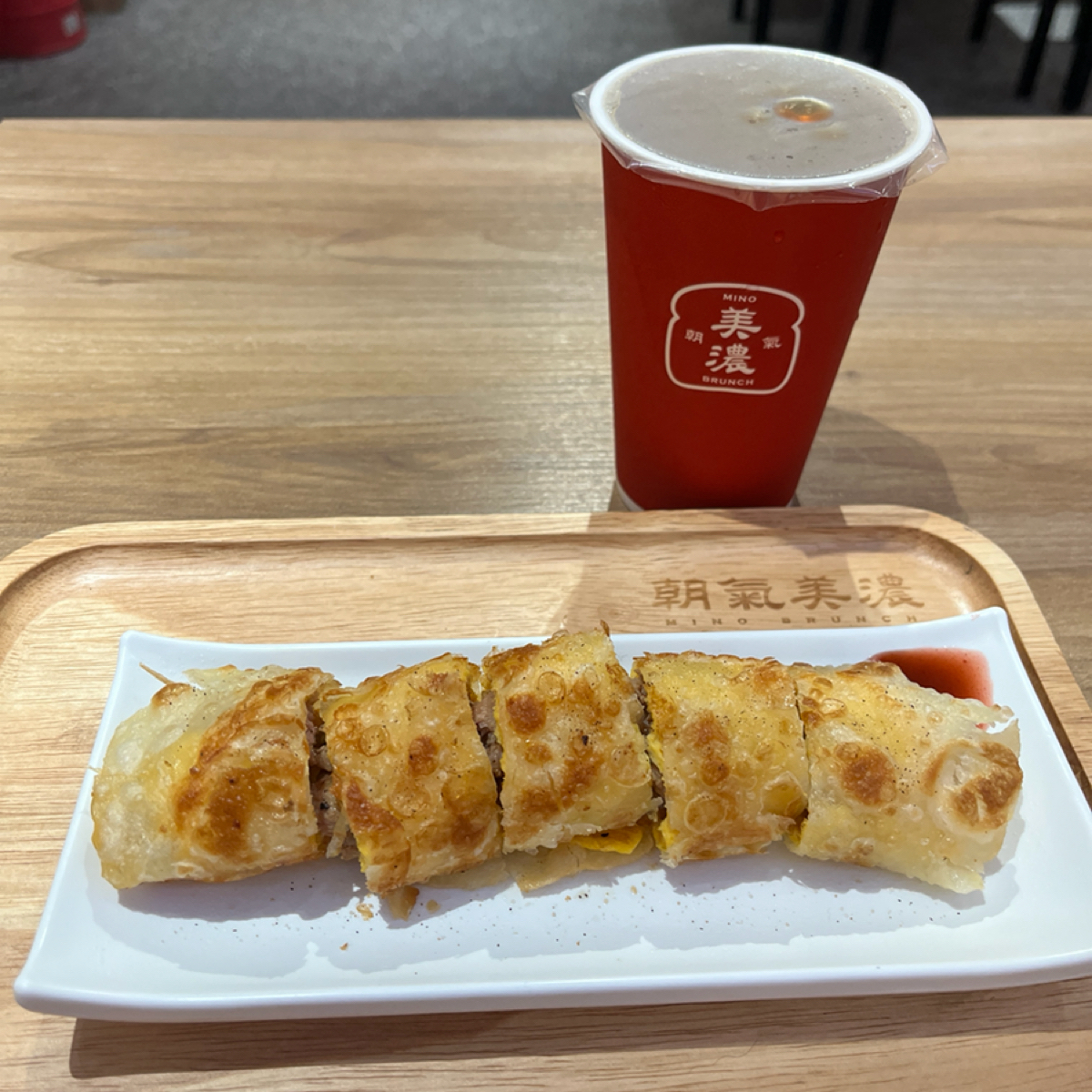 Meal image of 朝氣美濃商行 台北永春店:  shot by 魚丸