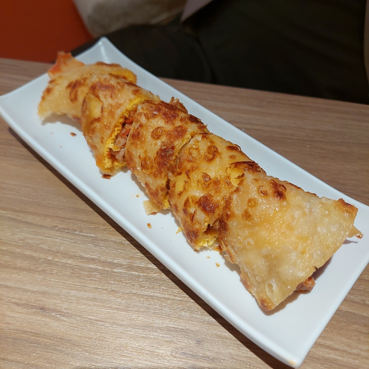 Meal image of 朝氣美濃商行 台北永春店: 泡菜烤肉蛋餅 shot by 永遠的新手