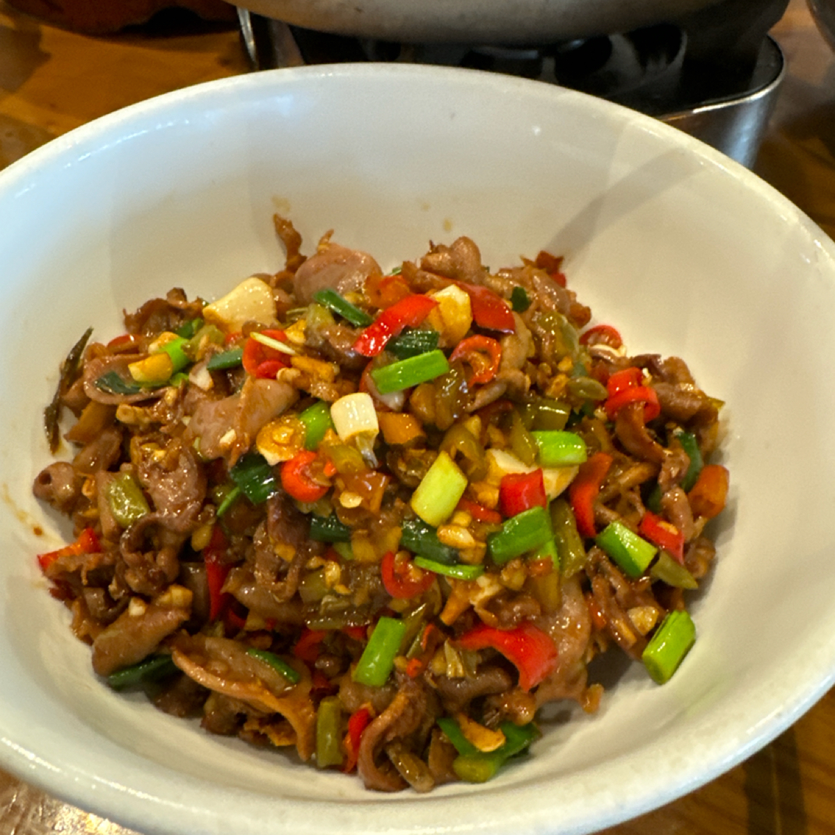 Meal image of 老湖南·河鱼一锅鲜(兆禾里店):  shot by 不能被老婆發現