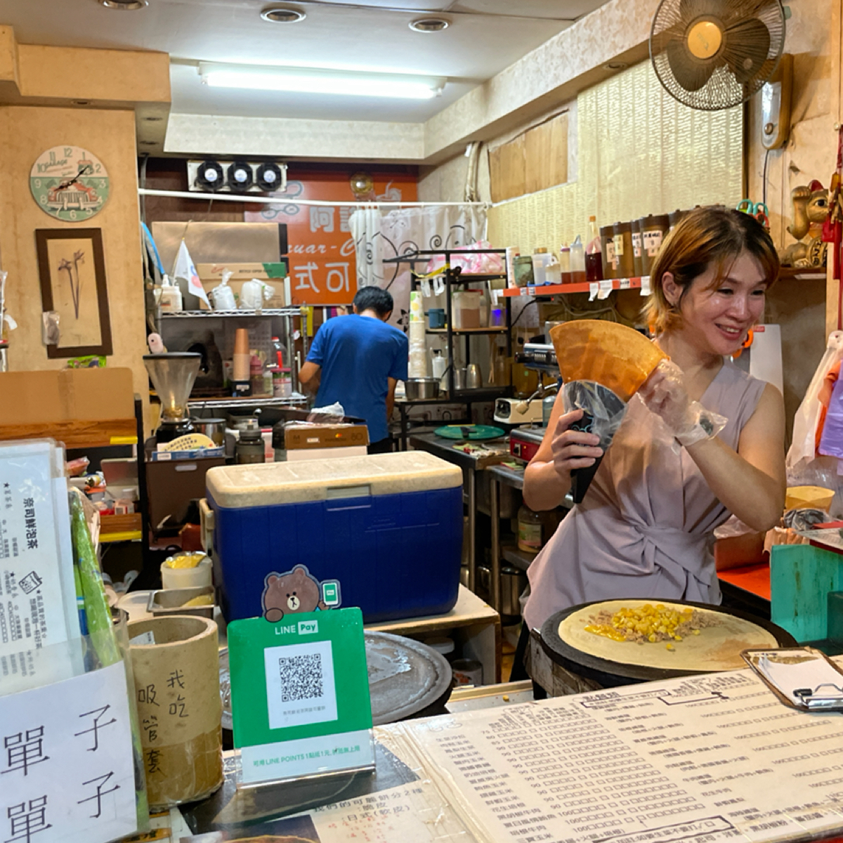 Vibe image of 奈司可麗餅專賣店:  shot by Freddy Liu
