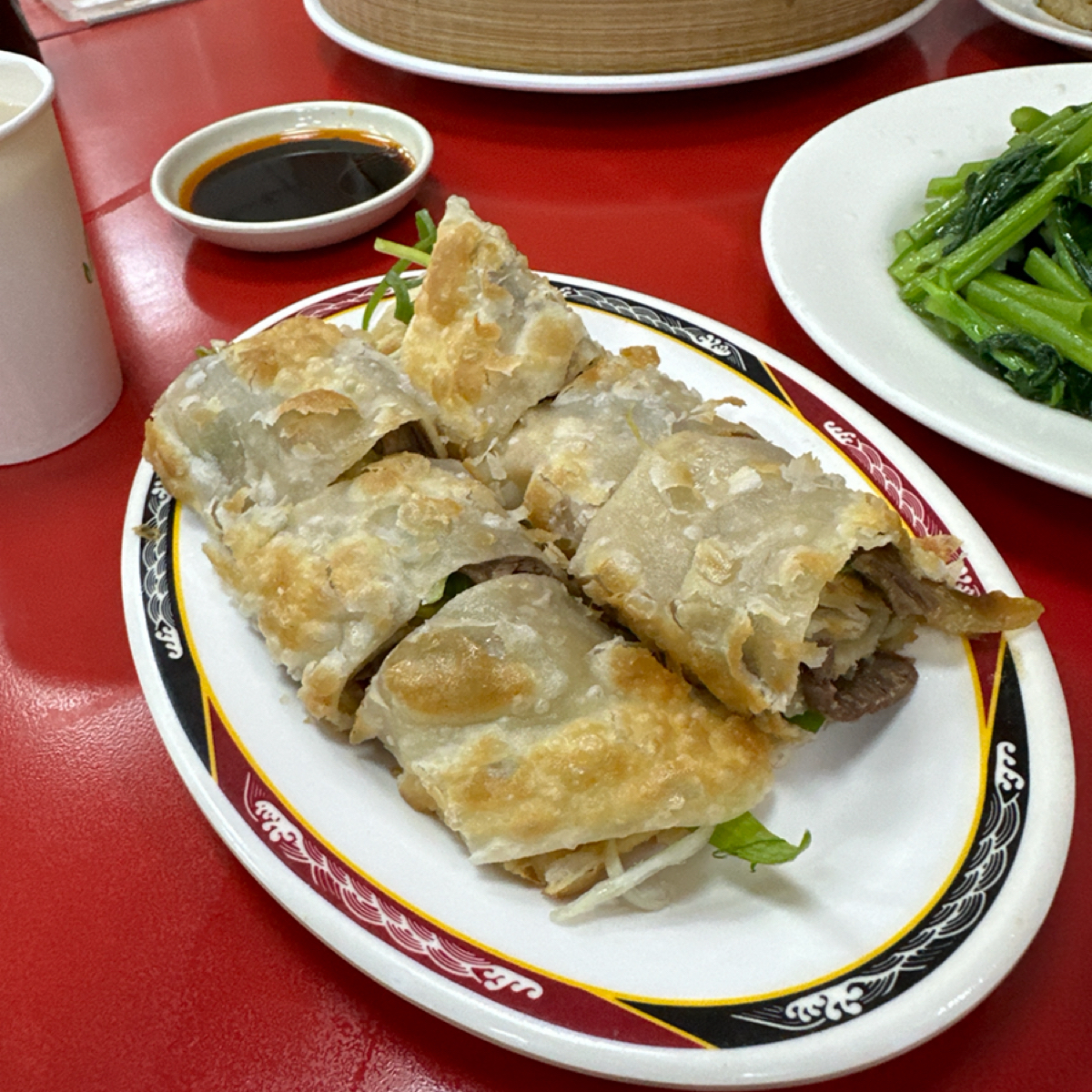 Meal image of 厚得福湯包麵食專賣店: 牛肉捲餅(100元) shot by 吃曼