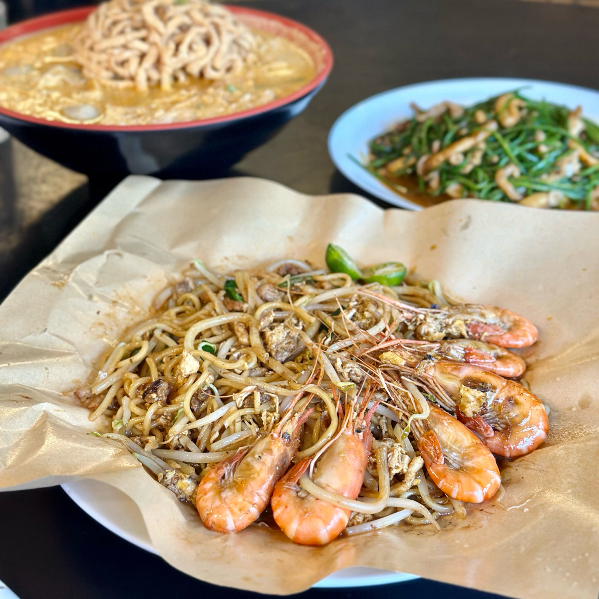 Meal image of 黑狗食堂: 福建炒蝦麵(190元) shot by 吃曼
