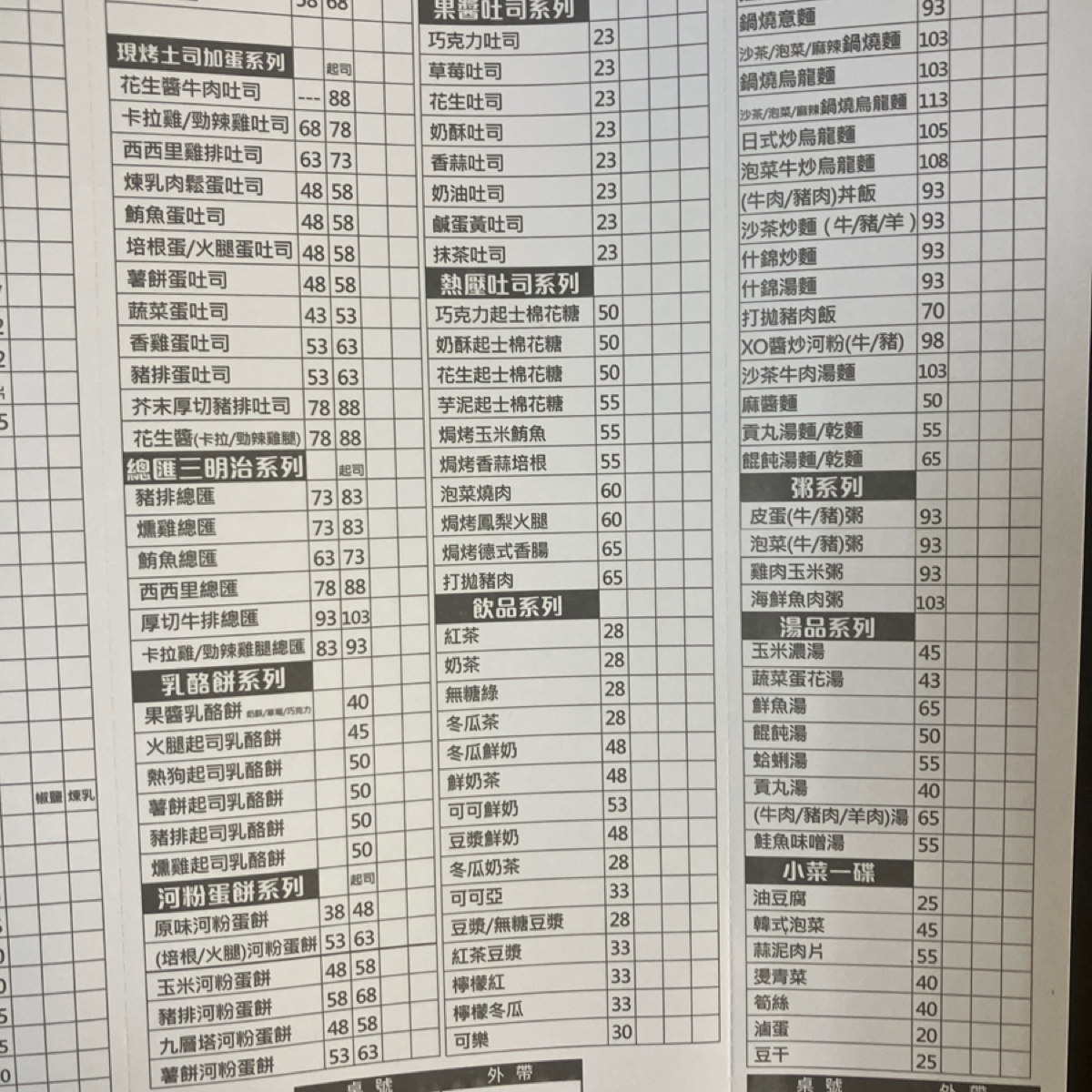 Menu image of 深夜未歸 公館店:  shot by Glen
