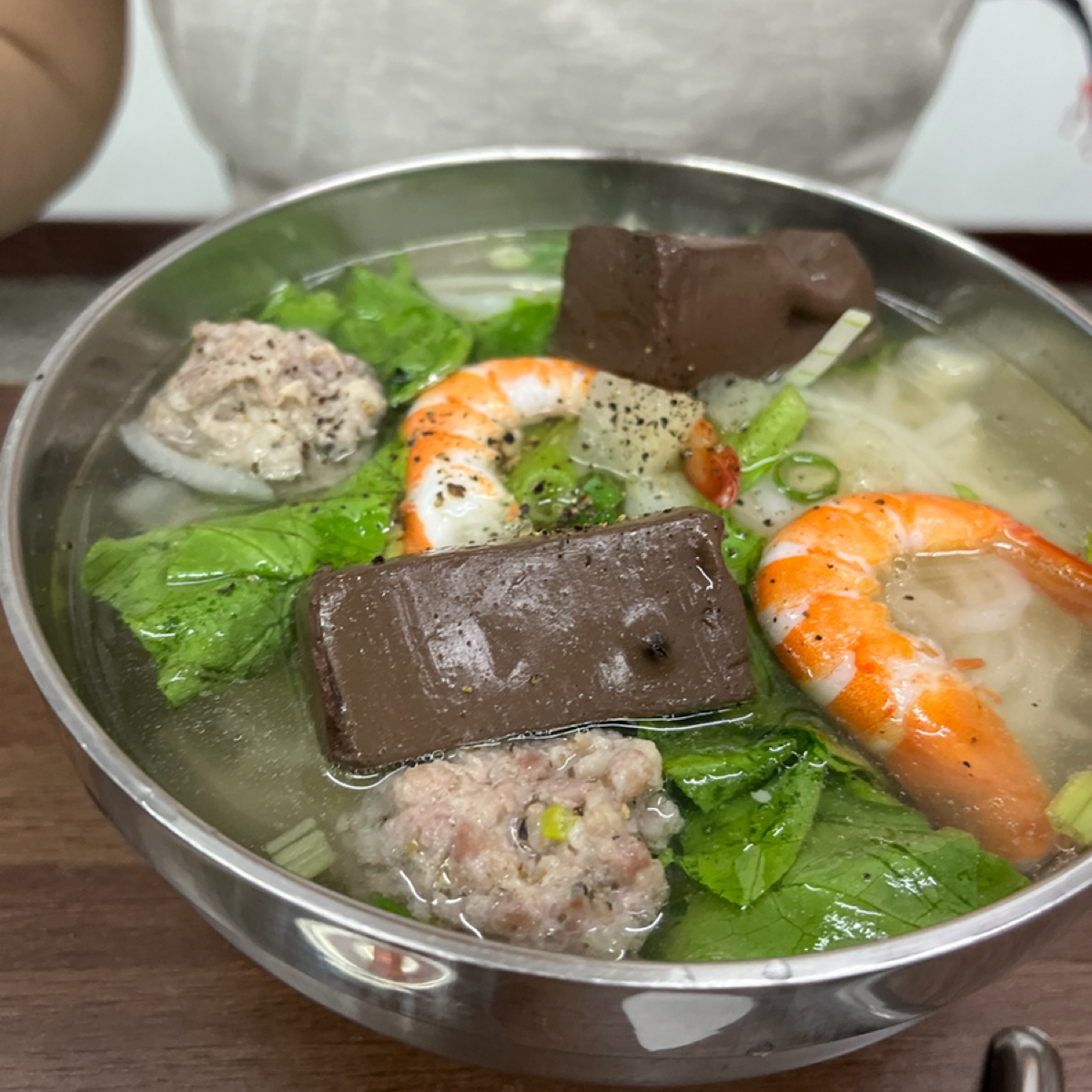 Meal image of 佳慧越南美食: 海鮮麵線，不知道是不是料用完了，所以其實放了很多豬的相關製品。 shot by Yo