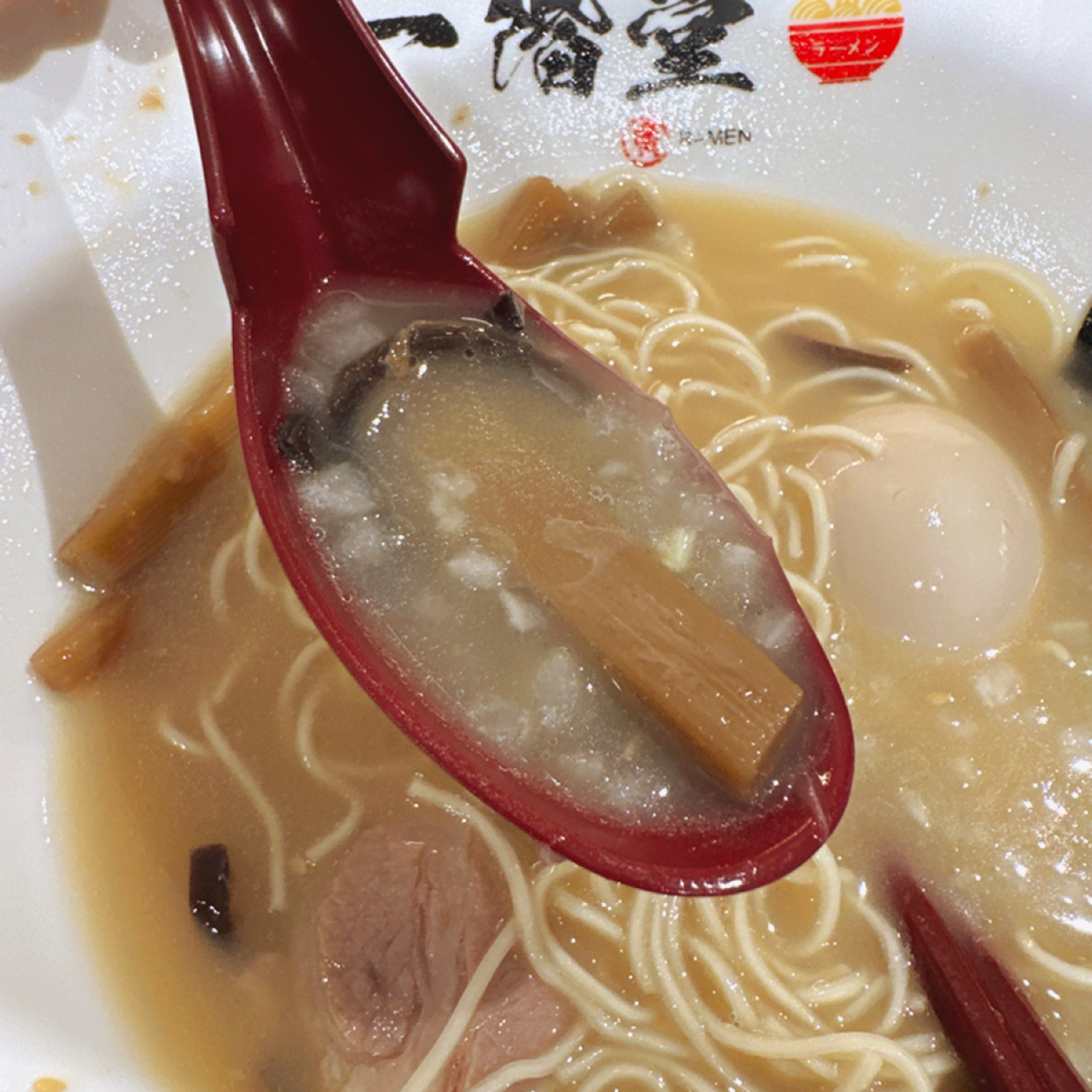 Meal image of 一階堂拉麵 古亭店: 濃湯近照 shot by 銘
