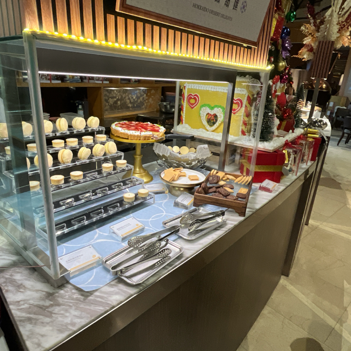 十二廚 台北喜來登大飯店 的餐點圖片：甜點區 由珍珠奶綠 拍攝
