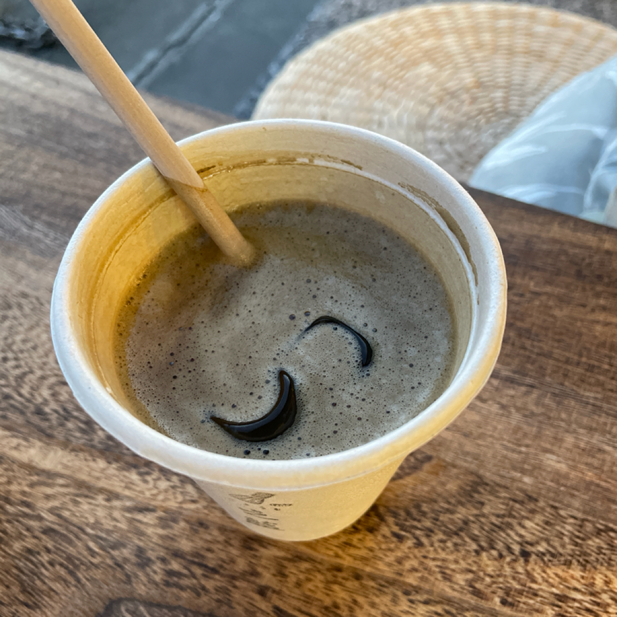 Meal image of 之藍じらん 抹茶販売店: 焙茶拿鐵 shot by Tanesha Lee