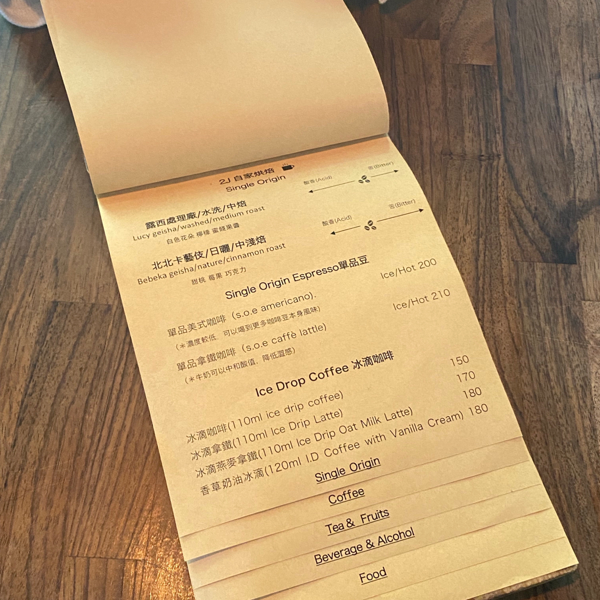 2J CAFE 的菜單圖片： 由薯泥蛋餅的美食帳 拍攝