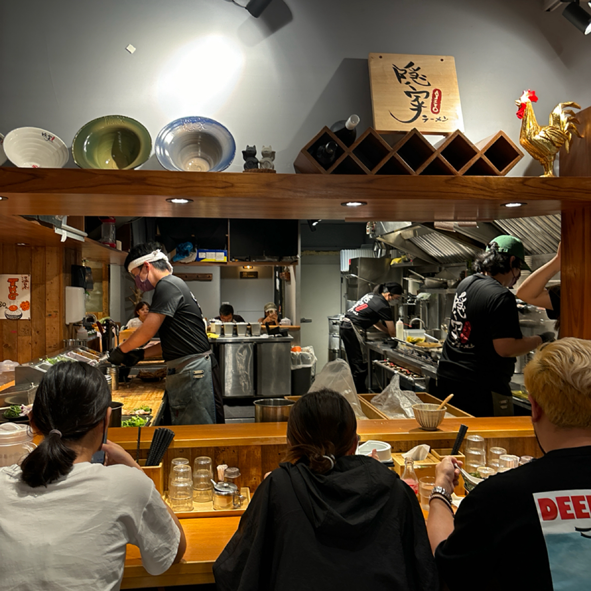 隱家拉麵 公館店 的外觀氛圍圖片： 由max yang 拍攝