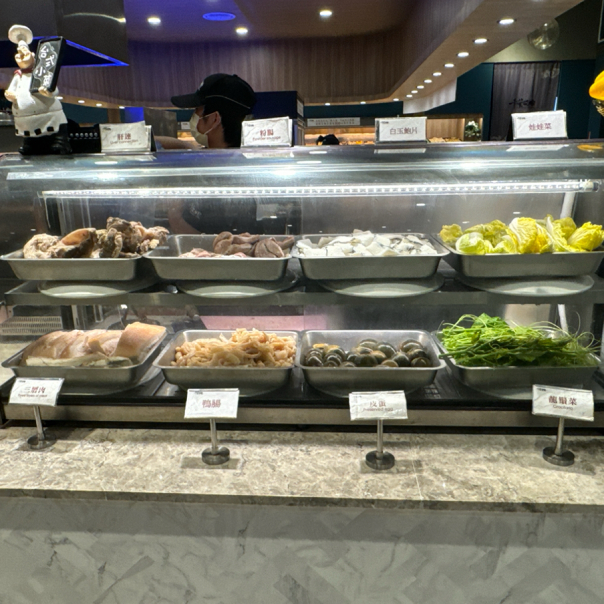 Meal image of 千葉火鍋 中壢尊爵館: 台式黑白切現點現做 shot by 食、動、健康