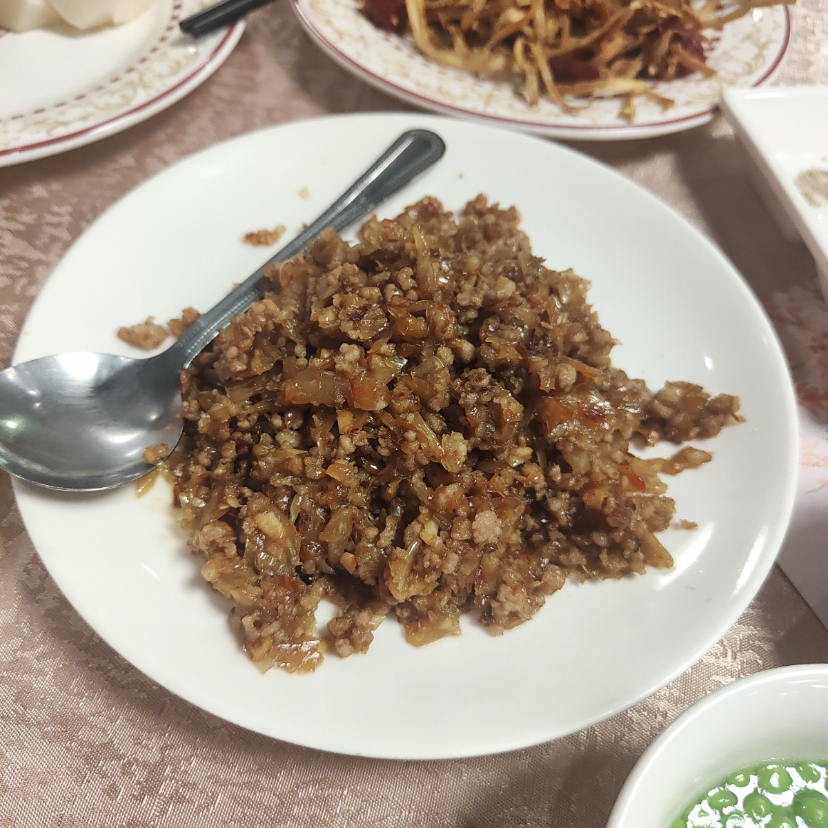 Meal image of 人和園: 蕎頭肉末 shot by Fred