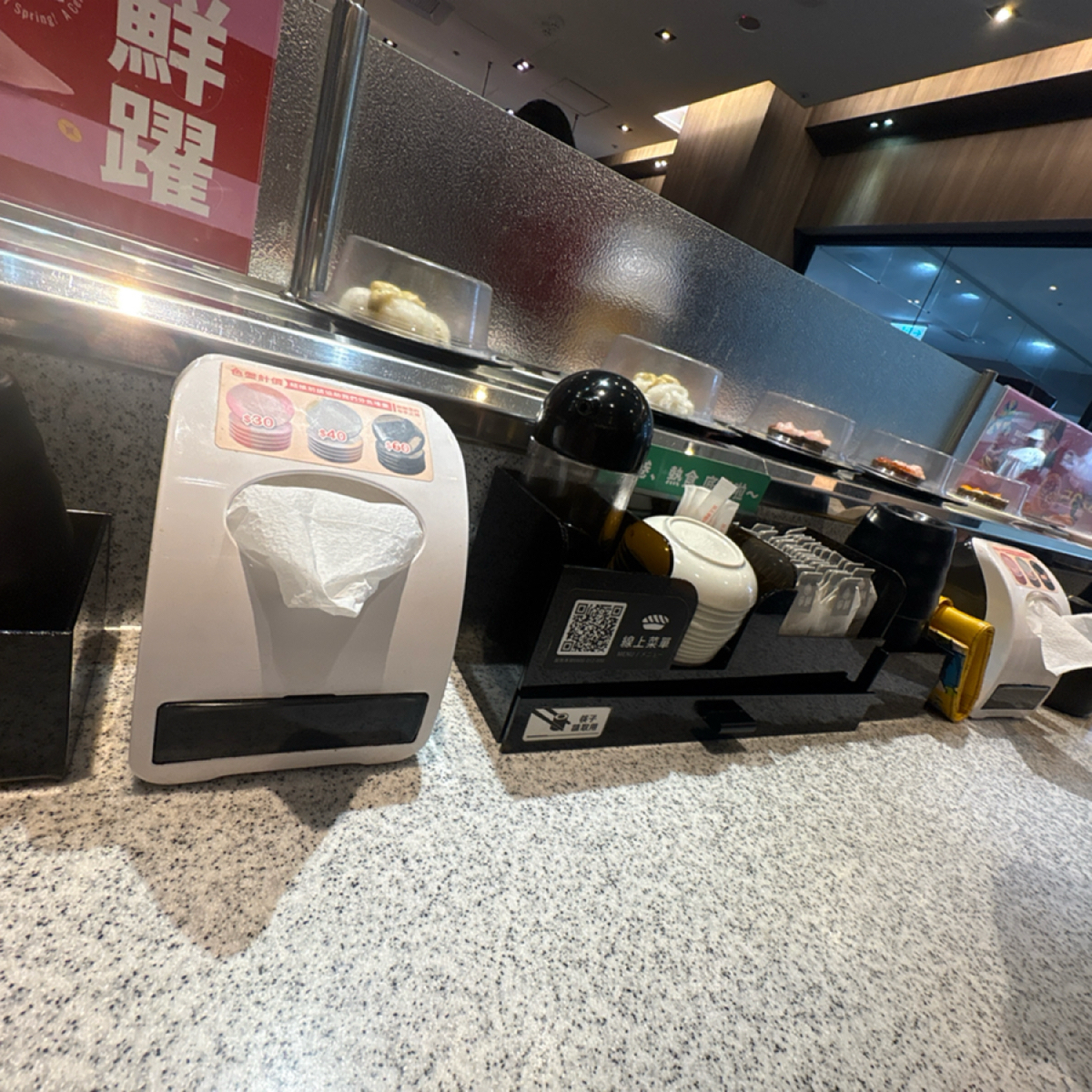 爭鮮迴轉壽司 中壢家樂福店 的外觀氛圍圖片： 由Yu Wen o(｀ω´ )o 💫 拍攝