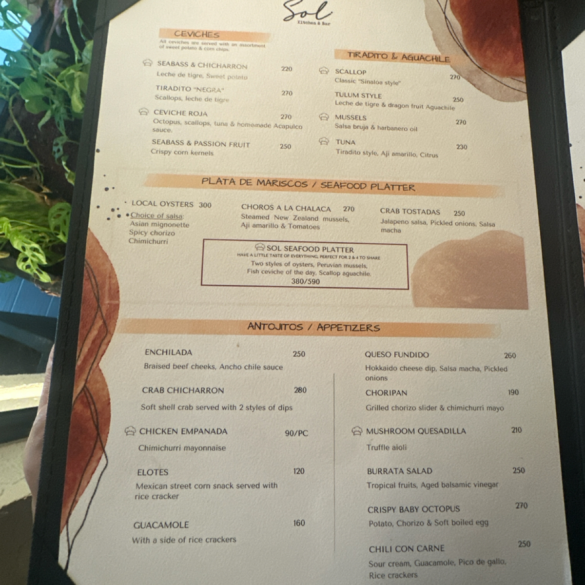 Menu image of Sol Kitchen &amp; Bar:  shot by DeniseWang