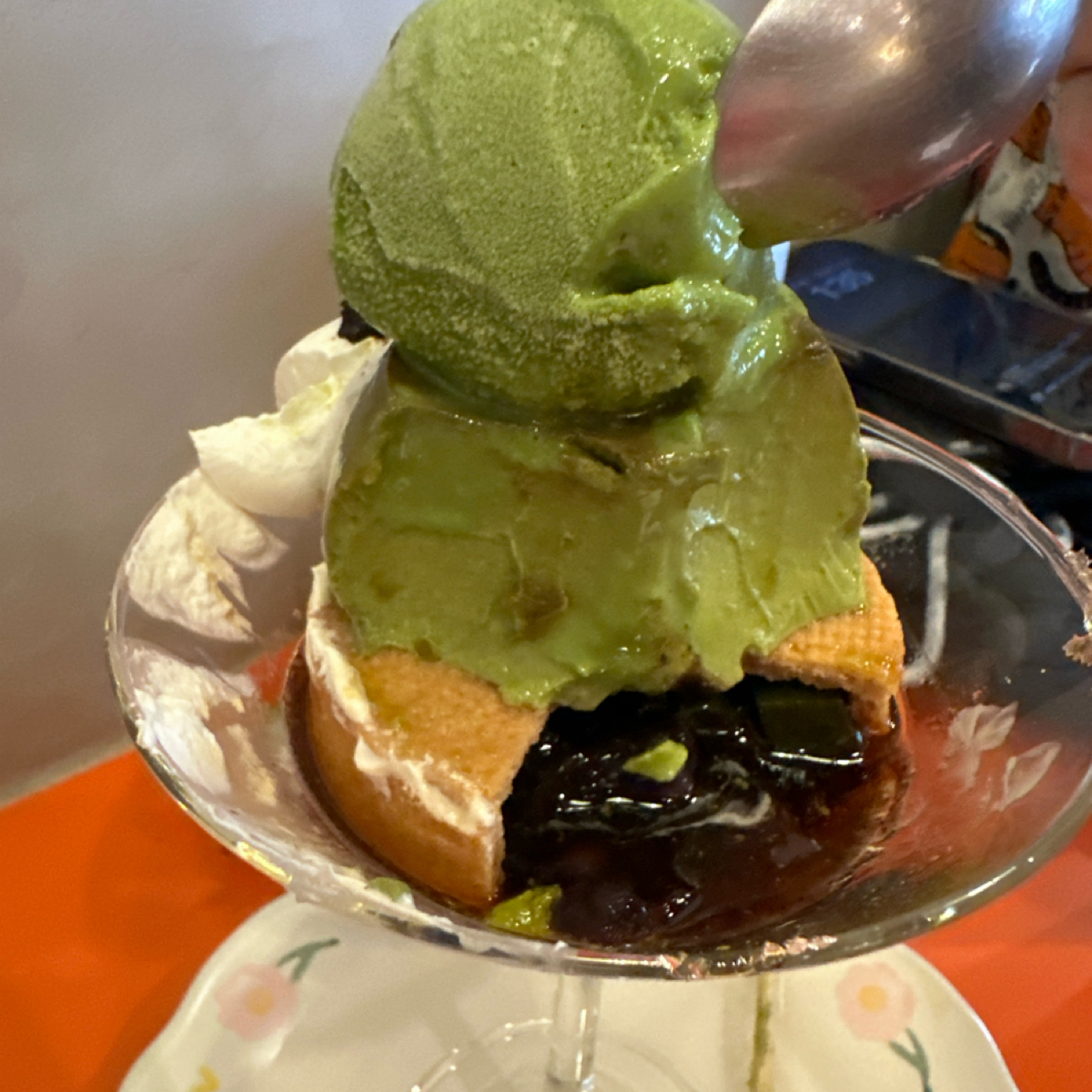 Meal image of Mr. Moan 莫恩先生布丁店: 抹茶公主的自動筆記（剖面照） shot by 銘