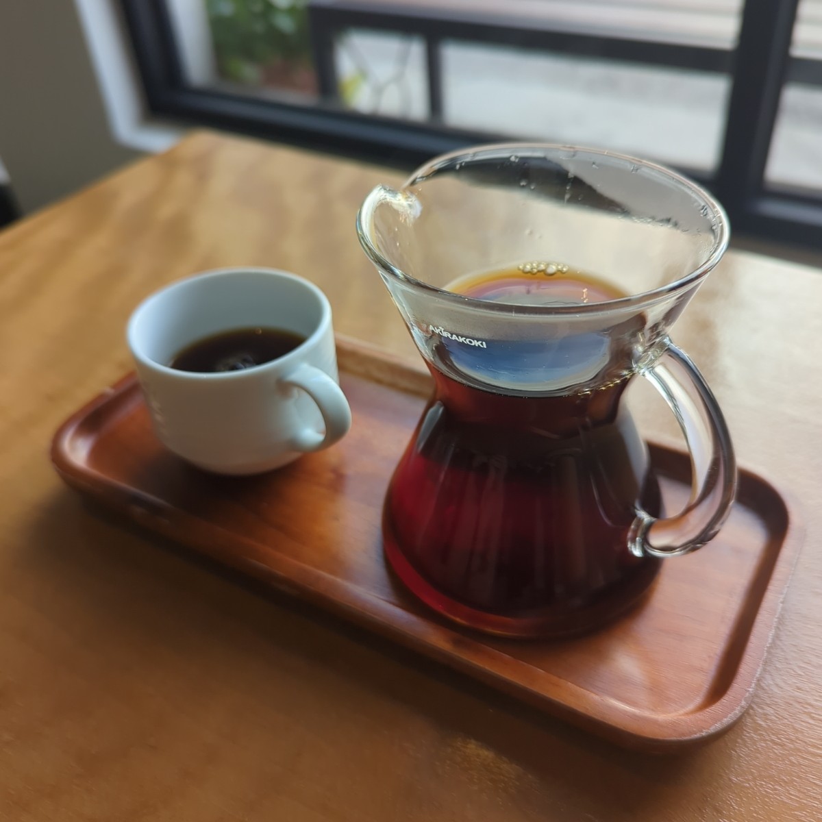 青蔦菓子咖啡 のレストランの写真：耶加雪菲有點淡但蠻順口的 byYJ 