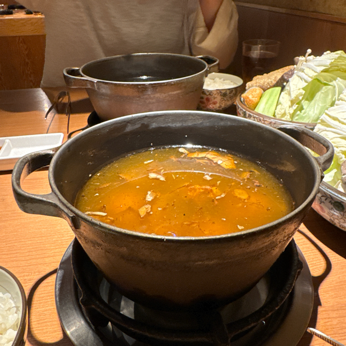 Meal image of 湯棧 公益店: 麻油火鍋湯底，香氣濃郁 shot by Jacker