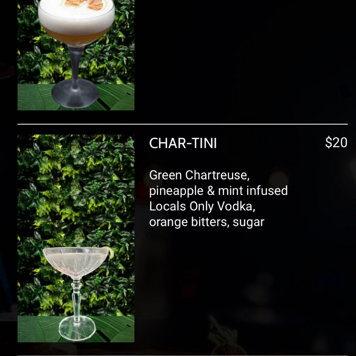 Menu image of Surf Bar Waikiki:  shot by Yo