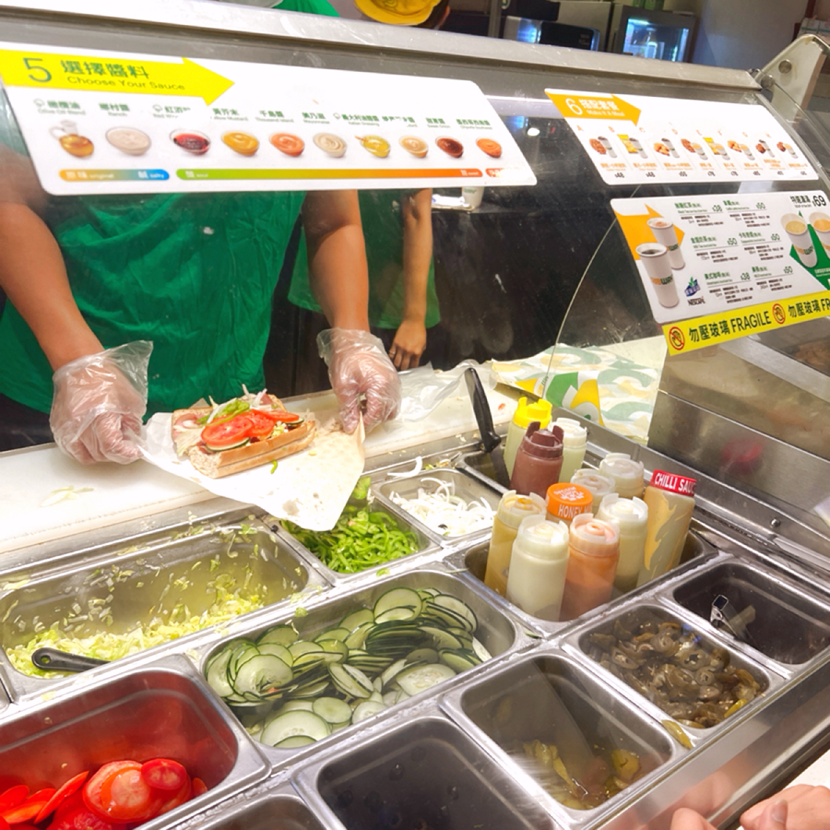 Menu image of Subway 台北京站店: 5.選擇醬料 shot by Metamon 