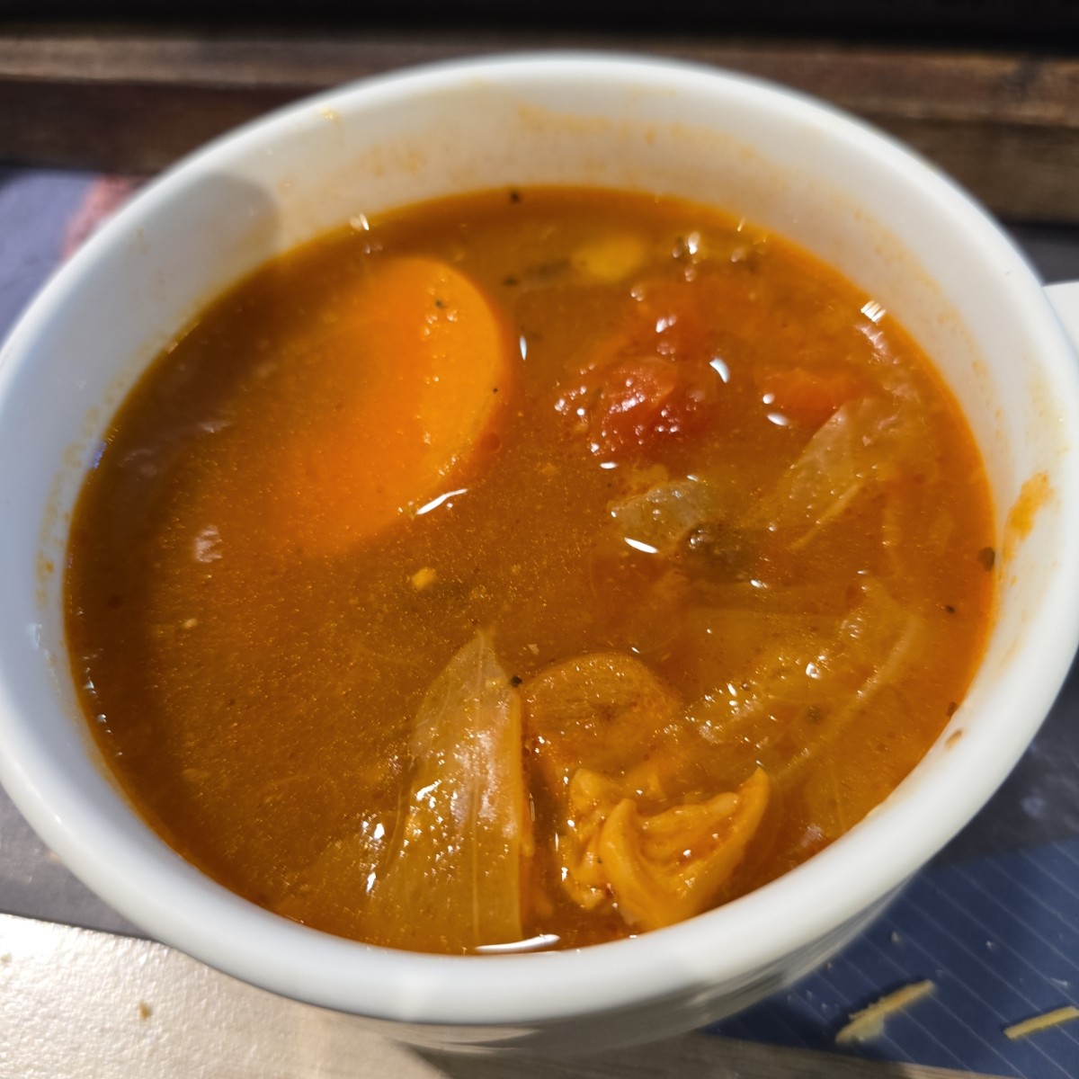 Meal image of 瀧厚炙燒熟成牛排 台北南港店: 番茄羅宋湯 shot by 永遠的新手