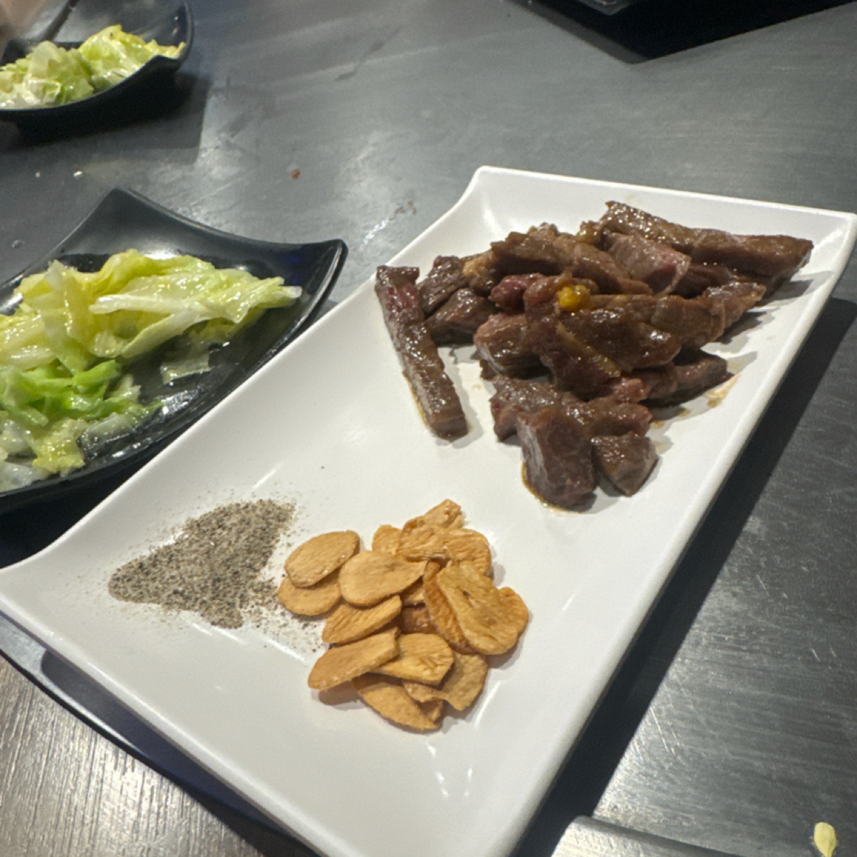 鱻晏鐵板燒 のレストランの写真：原味鐵板牛排 by食、動、健康 