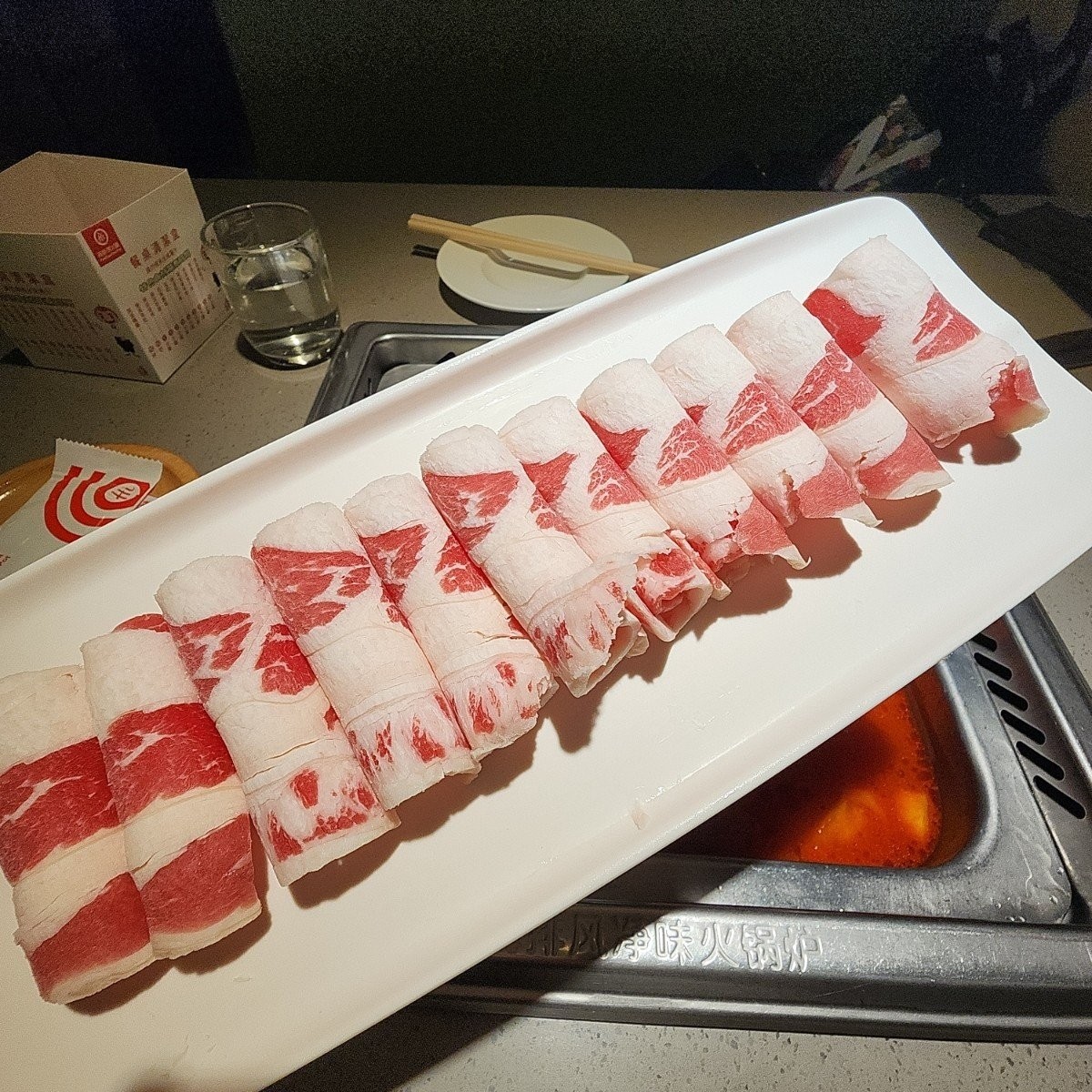 Meal image of 海底撈火鍋 板橋店: 特選肥牛 shot by SINCIH