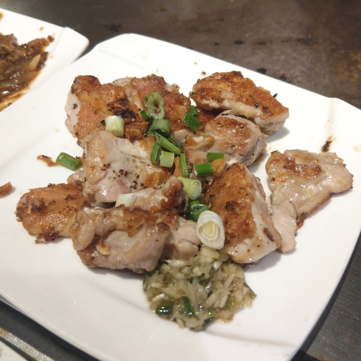 Meal image of 芝林鐵板燒: 雞腿 $200 shot by IN老師