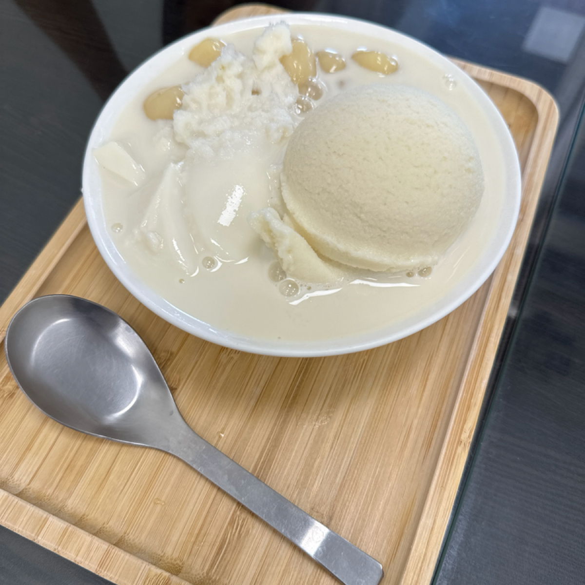 Menu image of 吉慶冰沙豆花（原虎科郵局斜對面）:  shot by 蘋果媽