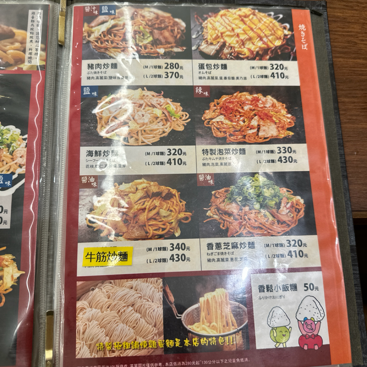 Menu image of 鶴橋風月大阪燒 台南三井店:  shot by 釋晨