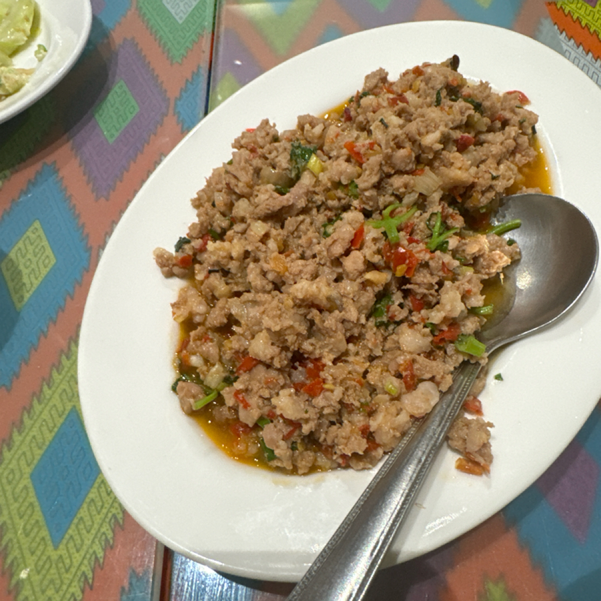Meal image of 梁庭滇緬饗食: 打拋豬 shot by 食、動、健康