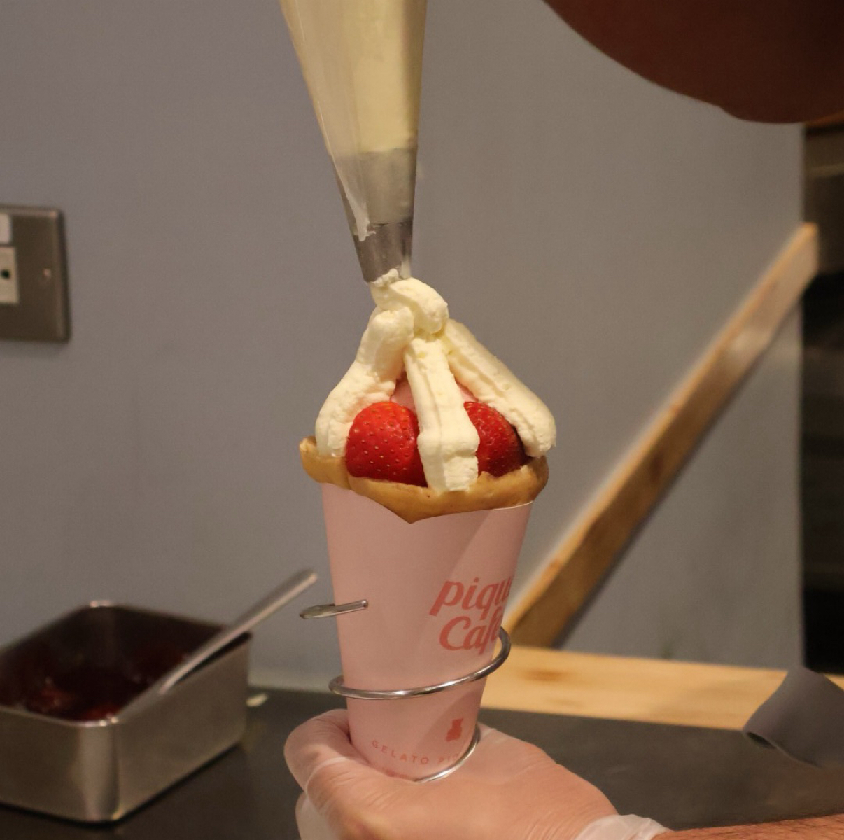 gelato pique cafe bio concept 台中Lalaport店 的外觀氛圍圖片： 由HIH J 拍攝