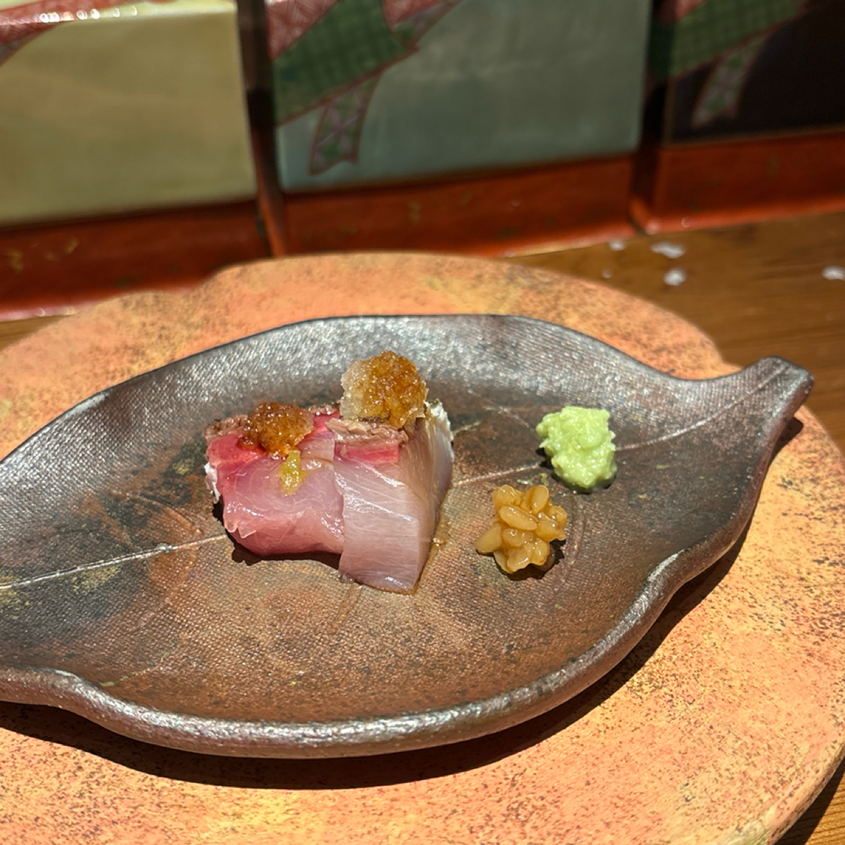 Meal image of 一冠割烹: 青甘、蘿蔔泥、金山寺味噌 shot by 阿官