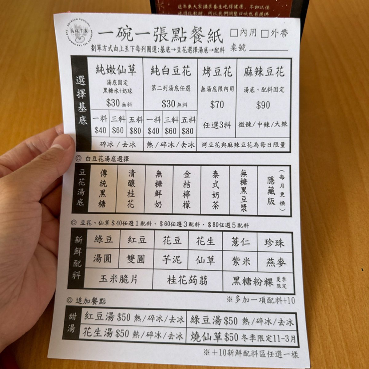 Menu image of 花吃了豆:  shot by 美食知識家