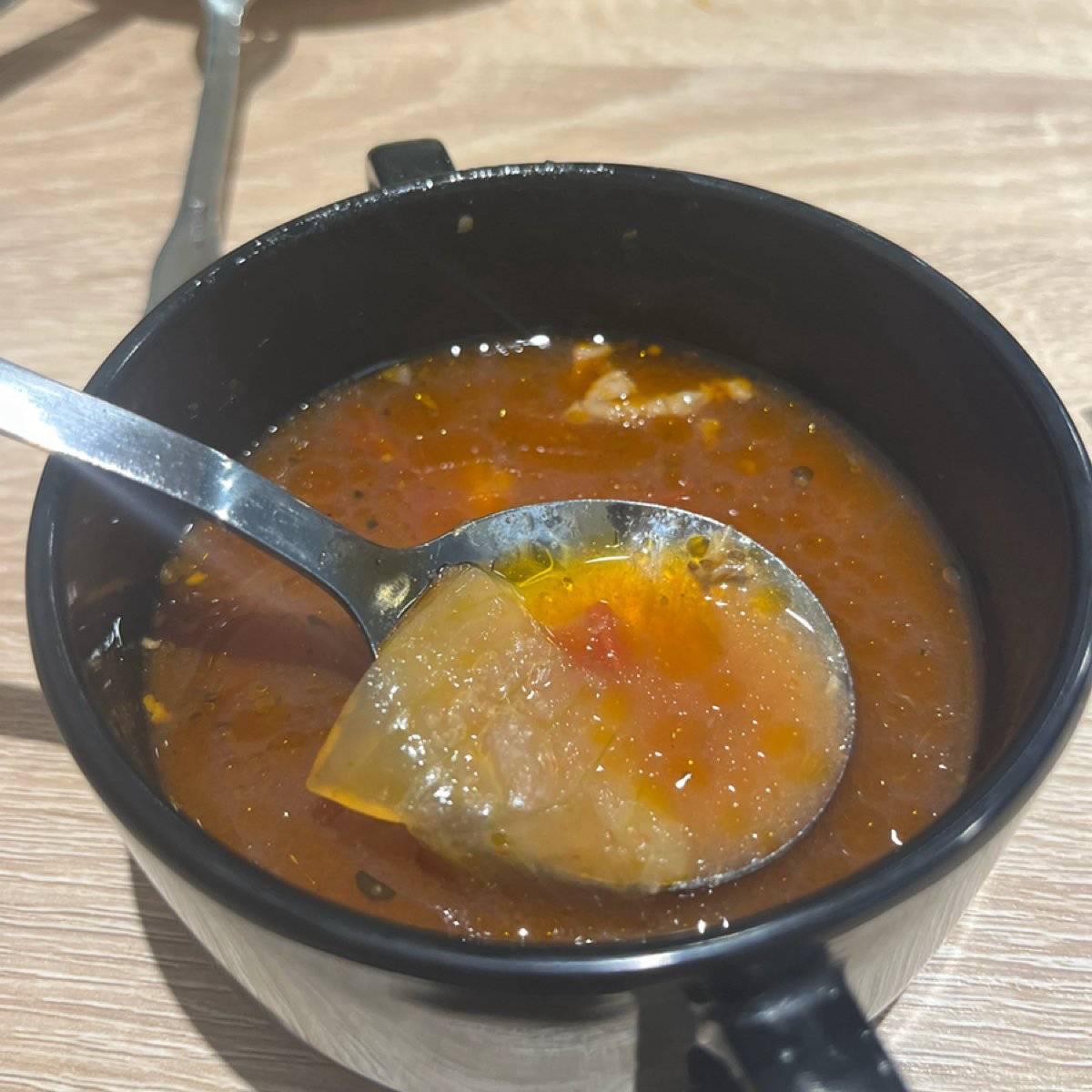 Meal image of 牛室炙燒牛排BEEFHOUSE 崇德洲際店: 牛肉羅宋湯 沒有牛肉🥲 shot by  楊