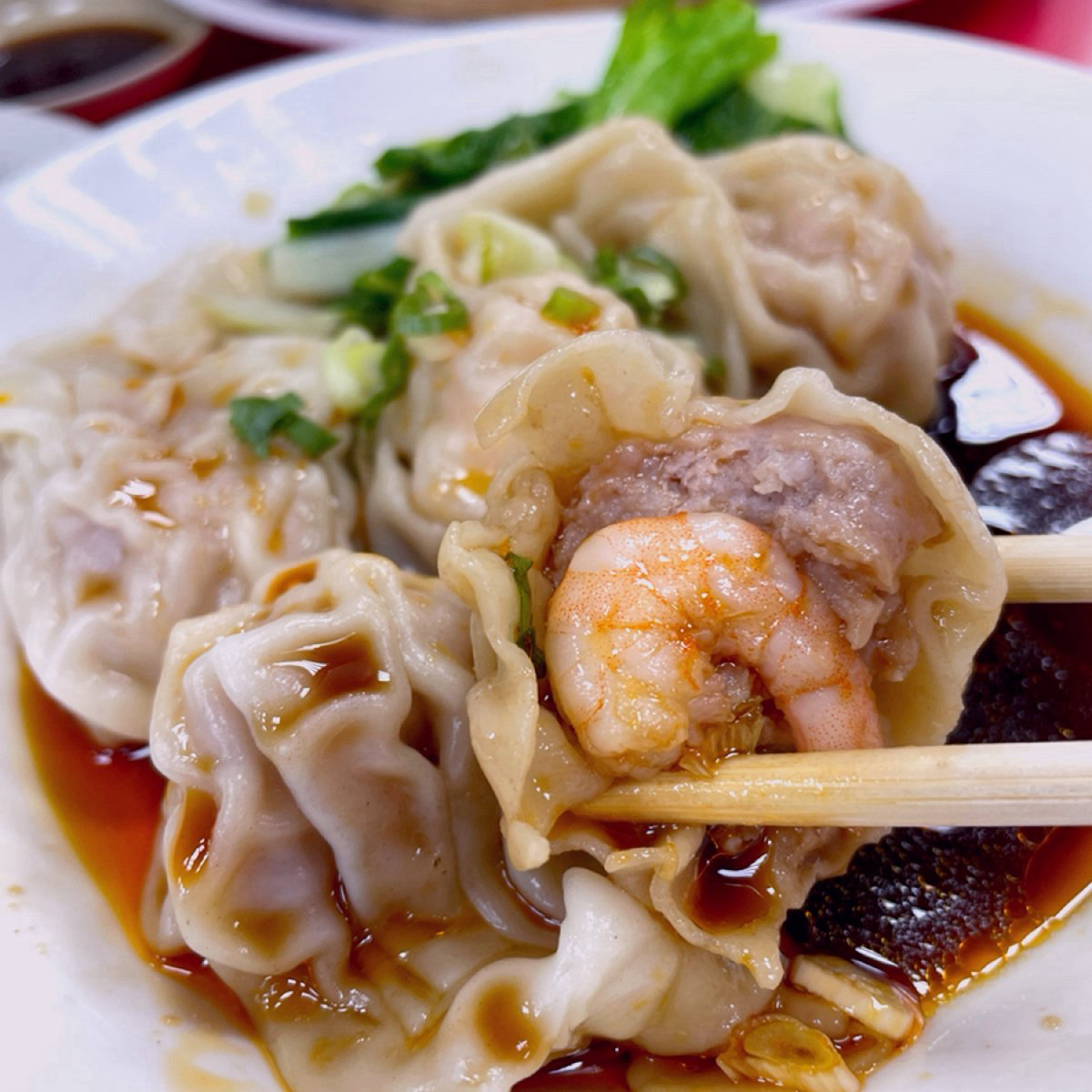 Meal image of 厚得福湯包麵食專賣店: 紅油抄手80元✨ shot by Shiny