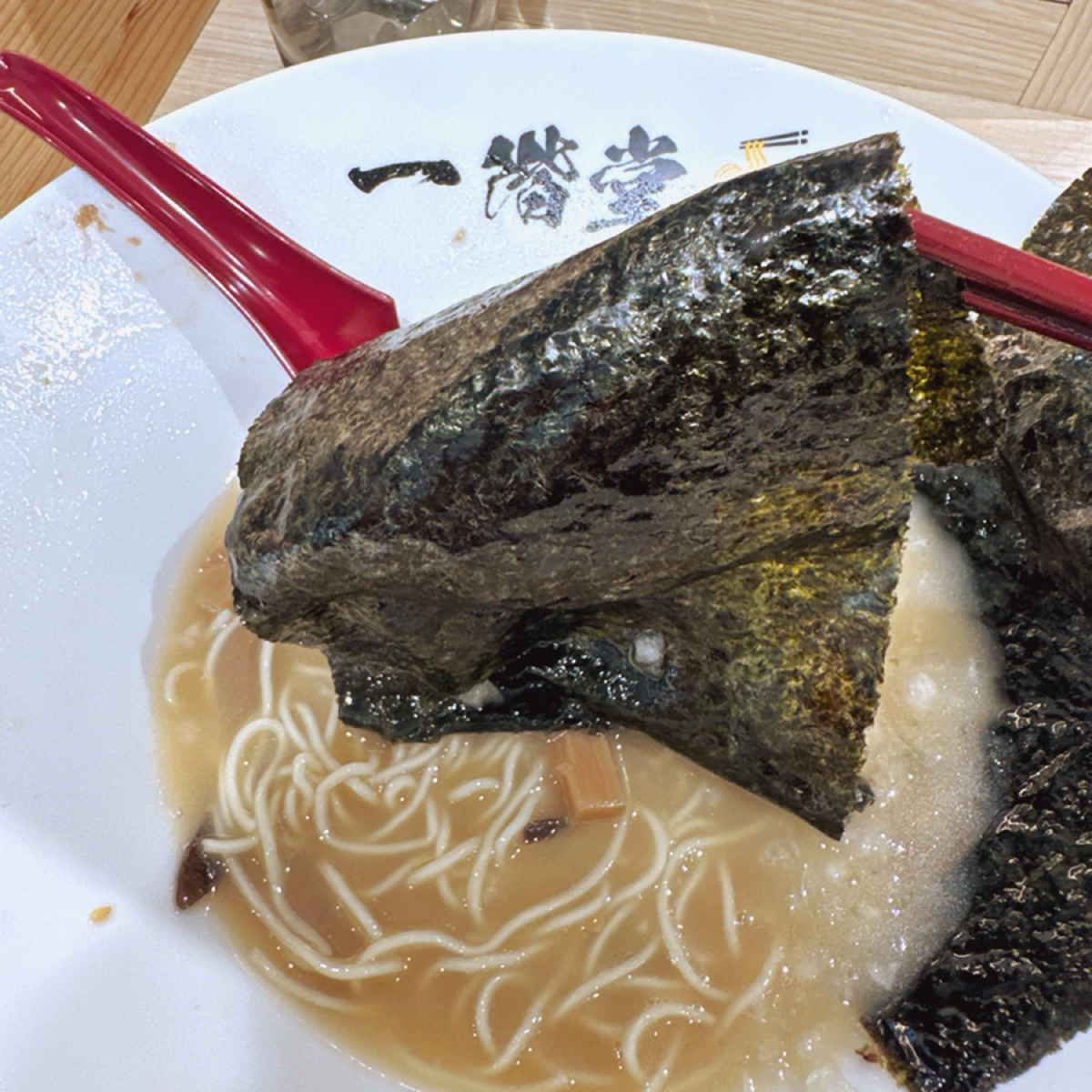 Meal image of 一階堂拉麵 古亭店: 海苔近照 shot by 銘