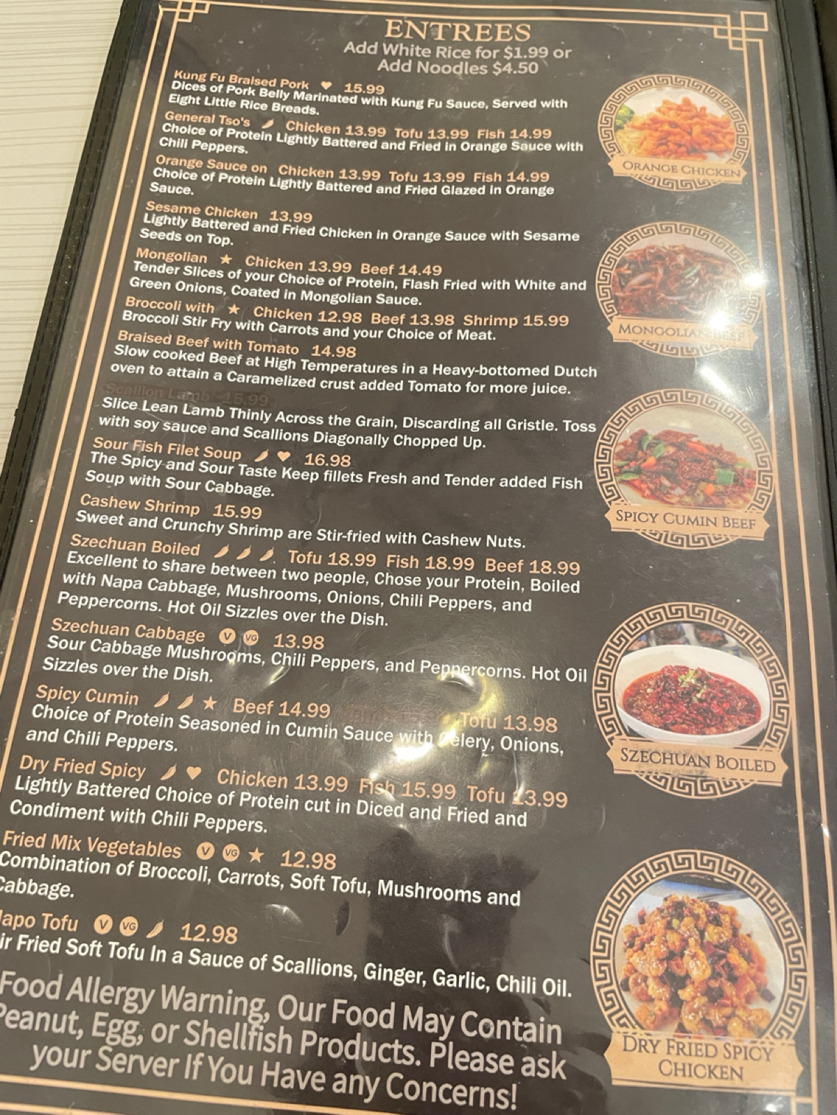 Menu image of Noodles &amp; Dumplings:  shot by Dixon