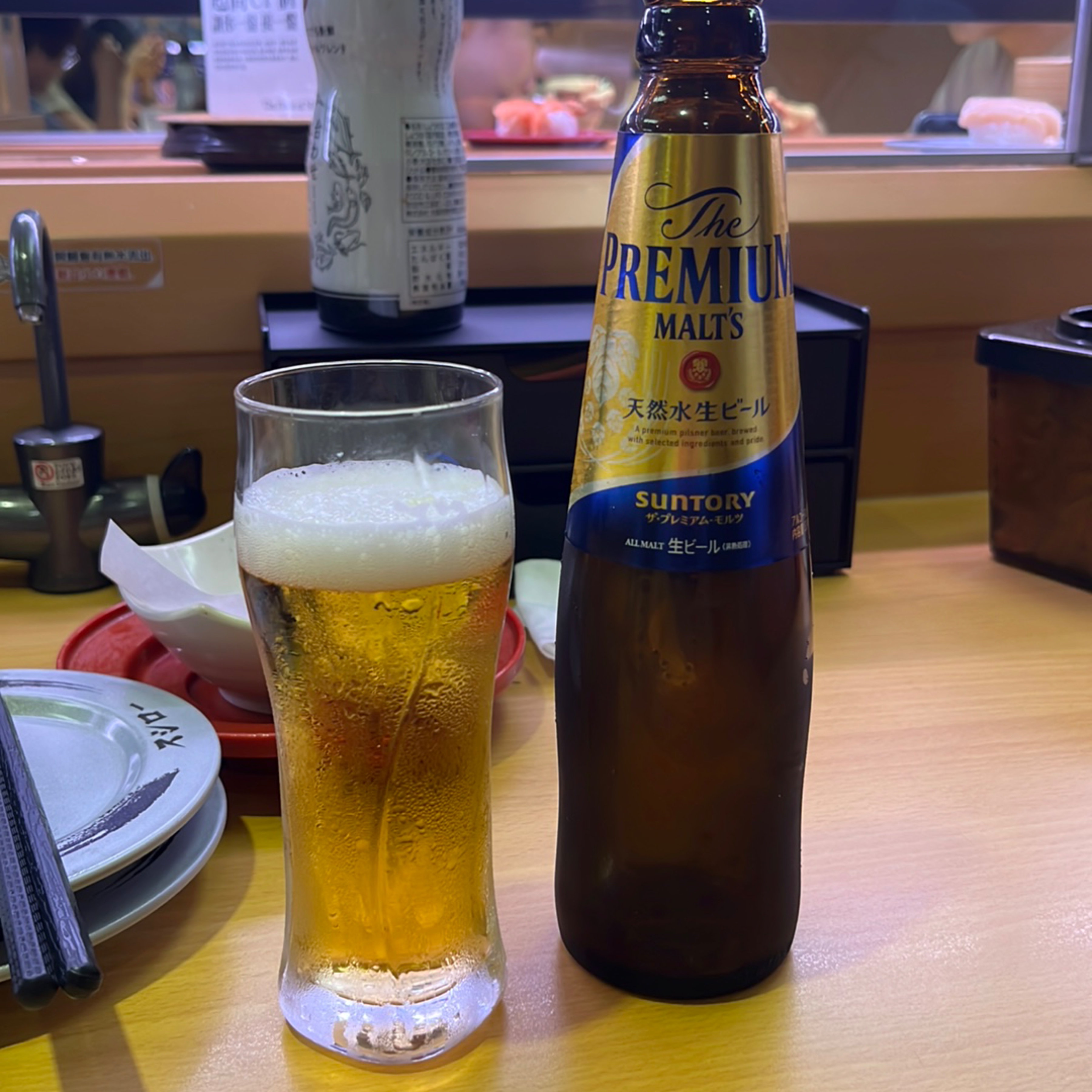 Meal image of スシロー壽司郎  台北林森店: 吃壽司怎麼能不配啤酒 shot by 阿官